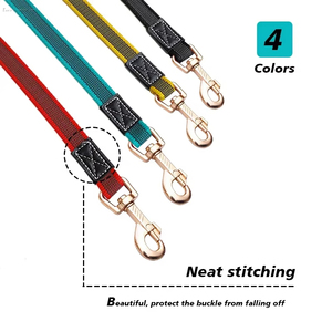 Laisse pour chien en nylon vulcanisé antidérapante, résistante, pour chiens <span class=keywords><strong>de</strong></span> <span class=keywords><strong>taille</strong></span> moyenne et <span class=keywords><strong>grande</strong></span>, Golden Retriever, Samoyed, berger allemand, Mano - Product Image 4