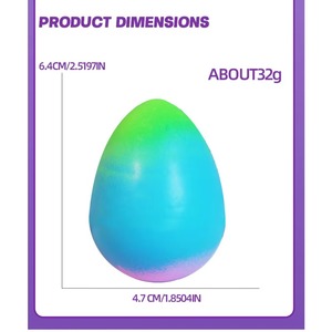 Œuf d'unicorn magique qui éclosionne dans l'eau, jouet scientifique de découverte, œuf surprise créatif et original, cadeau, vente en gros, prêt à être expédié - Product Image 5