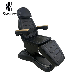 Gran oferta, cama de masaje de belleza clásica Todo negro con 3 motores, cama facial de color personalizado, cama de tatuaje multifuncional - Product Image 2