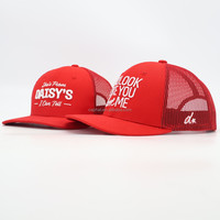 Gorras de Malla Snapback para Hombre con Logotipo Bordado en 3D de 6 Paneles, Gorras Trucker Richardson 112 Personalizadas, Estilo Moderno, Venta al Por Mayor, Alta Calidad