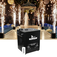 Mini Machine à Étincelles Froides Haut de Gamme Effets Spéciaux Magiques Jet Fontaine Dorée pour Scène de Mariage Intérieure et DJ