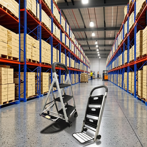 Ladder <b>Trolley</b> Folding Aluminium Material <b>Trolley</b> - Product Image 2
