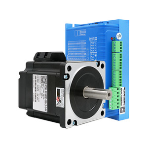 86J1880EC-1000-LS-14(K)+<span class=keywords><strong>2HSS86H</strong></span> 4.5N.m Nema 34 Controlador de motor paso a paso de bucle cerrado, Motor servo híbrido de 2 fases - Product Image 1