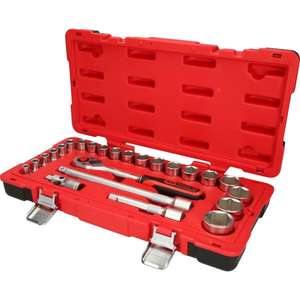 KS TOOLS - 951.0624 <b>1</b>/<b>2</b>'' Socket set (24 pcs) - EAN 4042146787427 <b>RATCHET</b> AND SOCKET SETS <b>1</b>/<b>2</b>" - Product Image 1