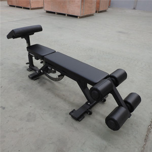 Comercial de equipos de Fitness Pendiente caída plana ajustable BANCO DE <span class=keywords><strong>abdominales</strong></span> tren gimnasio máquina - Product Image 5