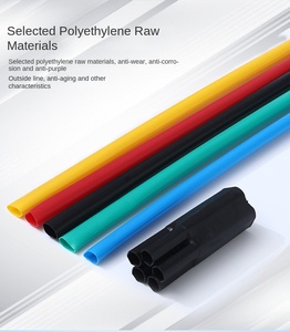 หัวต่อสายเคเบิลแบบท่อหดด้วยความร้อนแรงดันต่ำ1KV อุปกรณ์สายไฟปลอกหุ้มฉนวนแกนเดี่ยวในร่ม/กลางแจ้ง - Product Image 5