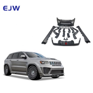 Nuevo Kit de Carrocería de Parachoques Estilo V3 Mejorado de Material FRP para Grand Cherokee, Ensamblaje con Pernos para Modelos 2014-2023 - Product Image 1