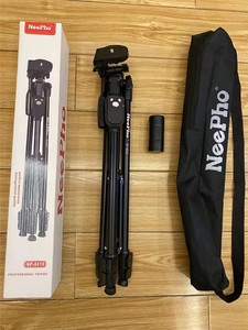 Trépied professionnel pour appareil <span class=keywords><strong>photo</strong></span> reflex numérique Neepho 8810 1,5 m, haute qualité, photographie, vidéo, aluminium - Product Image 2