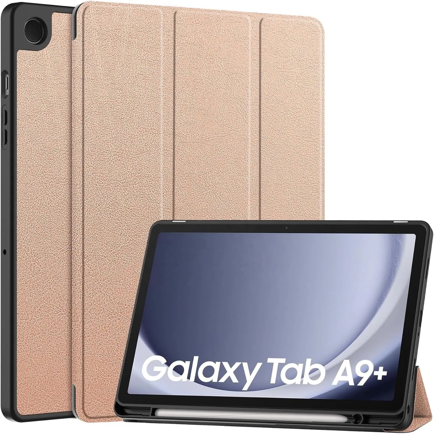 Wholesale Slim Case Smart tablet Cover for Samsung Galaxy tab A9 PLus 11inch 2023 SM-X210 X216 with S Pen Holder Soft TPU Case