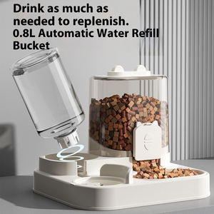 Automatic <b>Cat</b> Water Fountain Stainless Steel Pet <b>Feeder</b> with Mobile Wireless Features Wet-proof Drink Bowl Supplies - Product Image 3