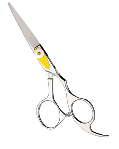 กรรไกรตัดผมมืออาชีพสำหรับช่างทำผมมือขวา ใบมีดคม ขนาด 6.5 นิ้ว ทำจากเหล็กกล้าไร้สนิมญี่ปุ่น 440C ปรับได้ ยี่ห้อ ANAAIF - Product Image 2