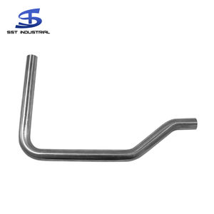 Coude en acier inoxydable BSP 22,5 degrés, 90 degrés, 100 mm, 4 pouces, 150 mm pour échangeur de chaleur - Product Image 3