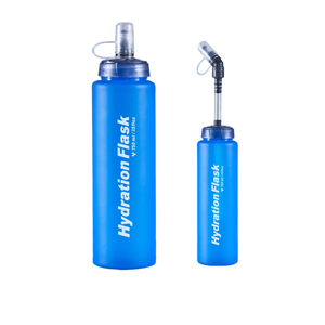 Bolsa de Filtro de Agua de TPU Personalizada 350ml/500ml/750ml, Bolsa de Hidratación Plegable con Sistema UF y Boquilla Giratoria, OEM ODM, Equipo Portátil para Exteriores - Product Image 3