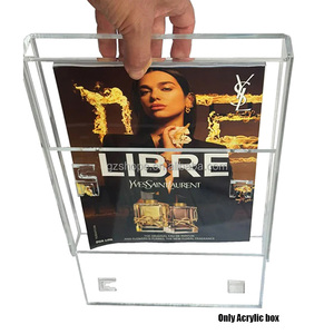 Espositore in Acrilico Trasparente SHP per il 35° Anniversario della <span class=keywords><strong>Serie</strong></span> <span class=keywords><strong>TV</strong></span> "Star Trek", Copertina Scorrevole Inferiore per Libretto Guida, Scatola in Acrilico - Product Image 3