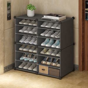 Nouvelles tendances étagère à chaussures en plastique oranizers vente chaude zapateras de plastico présentoirs à chaussures réglables - Product Image 3