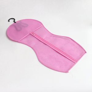 Bolsas de Embalaje Personalizadas al por Mayor para Extensiones de Cabello, con Cierre, a Prueba de Polvo, Portátiles, de Moda, con Etiqueta Privada, en Blanco y Negro - Product Image 1