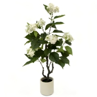 Neues Design Künstliche Blumen Realistische Künstliche Hortensien-Blütenbäume Hochzeits- und Heimdekoration Artikel für Blumenarrangements in Bars