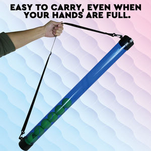 Tubo de recogida de <span class=keywords><strong>tenis</strong></span> de precio al por mayor AMA con correa para el hombro 15 recogedores de bolas - Product Image 4