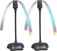 Ventilateur anti-mouches électrique AA 2023, écologique, en plastique ABS, pour usage domestique, alimenté par batterie, pliable, pour le camping, le pique-nique, longue durée