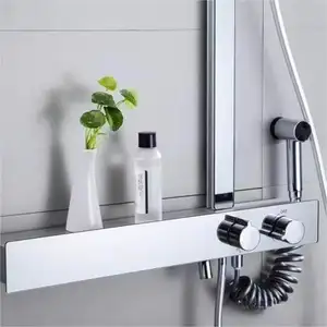 Set doccia a pioggia semplice set doccia per uso domestico display digitale intelligente a temperatura costante