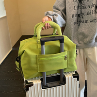 Sac de voyage léger grande capacité pour courts séjours, avec compartiment humide/sec, sac de sport à fermeture éclair, sac de voyage portable unisexe