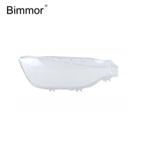 Feux de voiture Bimmor pour BMW F30 F35 2016-2018, couvercle en verre pour phares, coque en plastique pour phare avant, fabrication d'usine