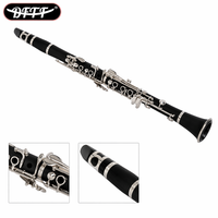 Wholesale ABS Clarinet Bb Flat 17 Keys Beginner Clarinet Kit with Reeds Case Mouthpiece Student Woodwind Instrument
