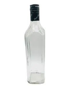 750 ml a forma di quadrato vodka bere bottiglia di vetro
