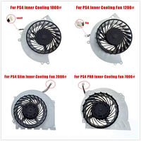 Ventilateur de refroidissement interne d'origine pour console PS4 Fat Slim Pro 1100 1200 1000, pièces de rechange pour réparation du refroidisseur interne