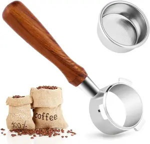 咖啡手柄过滤器提供稳定的处理，使您可以轻松制作完美的咖啡圆盘。