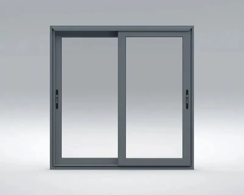 Wholesale Price Energy Saving Aluminium Double Tempered Glazing Soundproof Sliding Windows With Grills