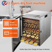18-laags commerciële industriële fruit- en groentedroger