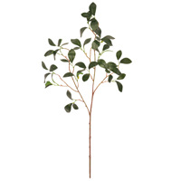 Vente en gros de feuilles de banian artificielles de haute qualité, branche de plantes vertes en soie, verdure artificielle pour la décoration de mariage et de la maison