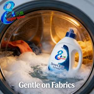 Détergent à <span class=keywords><strong>lessive</strong></span> écologique Formule de nettoyage en profondeur Puissant détachant Adoucissant pour vêtements. - Product Image 4