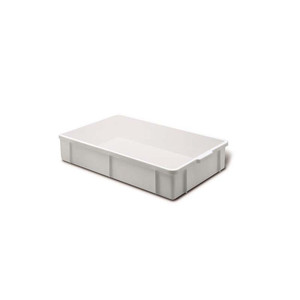 Giganplast <b>Crate</b> Transport Stackable 60 x 40 x 8 h cm Hotel Catering Supplies Wholesale - Product Image 1
