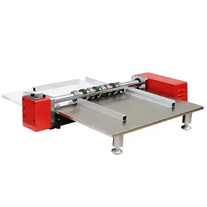 Bureaublad 650Mm/25.5 ''Semi-Automatische Elektrische Boek Wervelkolom Maker Papier Vouwmachine