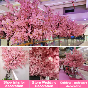 2024 Upgraded Edition Kirschblüten Blumen Künstliche <span class=keywords><strong>wei</strong></span>ße kurze Zweige Hochzeit - Product Image 4