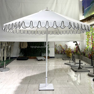 Parasol pour extérieur rose personnalisé pour piscine d'hôtel Parasol pour pétoncles <span class=keywords><strong>bord</strong></span> <span class=keywords><strong>de</strong></span> <span class=keywords><strong>mer</strong></span> Cadre en aluminium Parasol pour patio et café Parasol pour jardin et plage - Product Image 6