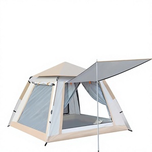 Vollautomatisches Outdoor-Zelt aus Oxford-Gewebe, sofort einsatzbereit, verdickt, wasserdicht, sonnenschützend, tragbar, faltbar, Campingzelt - Product Image 1