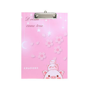 Wholesale <b>A4</b> Acrylic Clipboard Plastic <b>Folder</b> Customized Pattern Writing Board Clip - Product Image 3