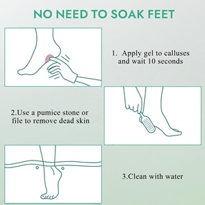 جل احترافي لتقشير الجلد الميت بسرعة جل إزالة القدمين لتقشير الكعب المتشقق - Product Image 6