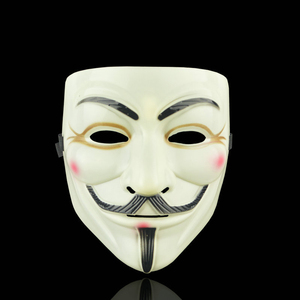 Nicro Hot Bán Halloween Trang Phục Bóng Cosplay Nguồn Cung Cấp Hacker Mặt Nạ Ẩn Danh Guy Mặt Nạ V Cho Vendetta Halloween Mặt Nạ - Product Image 3