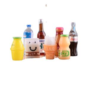 Berbagai model botol minum susu <span class=keywords><strong>Yak</strong></span> Cola kerajinan Resin ornamen Mini DIY kartun dicat liontin bahan mainan orang tua-anak - Product Image 5