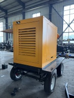 Pompe à eau mobile sur remorque diesel 500m³/h, grande capacité, pour drainage d'urgence en cas d'inondation et pompe de sauvetage