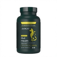 Complément Digestif Avancé Probiotique Prébiotique pour Chiens et Chats : Capsules pour la Santé Intestinale, Contre les Gaz, la Diarrhée et pour le Soutien Immunitaire, Riche en Protéines