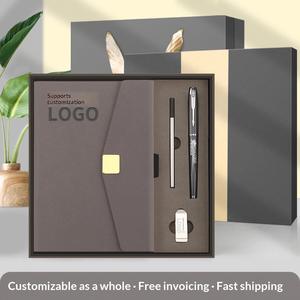 Ensemble cadeau d'entreprise personnalisé 2027, ensemble de luxe avec tasse isotherme, carnet, kits exécutifs, ensemble promotionnel pour entreprises avec boîte, cadeau commémoratif - Product Image 3