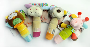 <span class=keywords><strong>Hochet</strong></span> doux pour bébé, <span class=keywords><strong>hochet</strong></span> en peluche pour les tout-petits filles garçons développement jouets pour bébés - Product Image 3