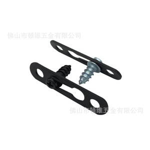 Concealed Two In One Connector For <b>Wardrobes</b> Cabinets Hidden Panel Furniture Steel Fastener Durable <b>Hardware</b> Accessory - Product Image 3