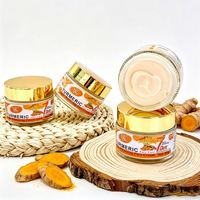 Crème hydratante apaisante sans huile pour le visage 50g, correcteur de taches brunes, éclaircissante, nourrissante, au curcuma, pour un teint lumineux