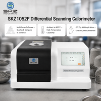 SKZ1052F Perangkat Lunak Multi Kurva Desain Pendingin Udara Suhu Sekitar hingga 800 ℃   Titik Leleh OIT Tg DSC Poliester Plastik Uji Suhu Tinggi
